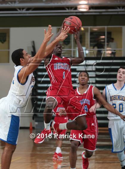 Thumbnail 2 in Anacostia vs Robinson (George Long Holiday Hoops Tournament) photogallery.