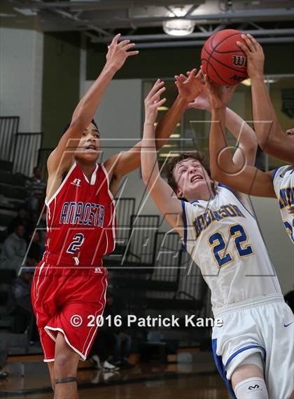 Thumbnail 2 in Anacostia vs Robinson (George Long Holiday Hoops Tournament) photogallery.