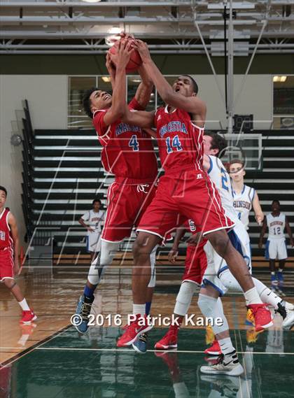 Thumbnail 1 in Anacostia vs Robinson (George Long Holiday Hoops Tournament) photogallery.