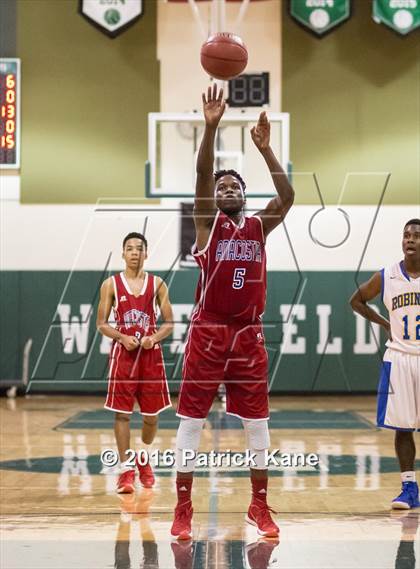 Thumbnail 2 in Anacostia vs Robinson (George Long Holiday Hoops Tournament) photogallery.