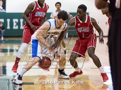 Thumbnail 1 in Anacostia vs Robinson (George Long Holiday Hoops Tournament) photogallery.