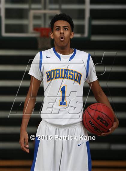 Thumbnail 1 in Anacostia vs Robinson (George Long Holiday Hoops Tournament) photogallery.