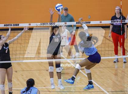 Thumbnail 2 in Pope vs. Walton (Cobb County Tournament Championship) photogallery.