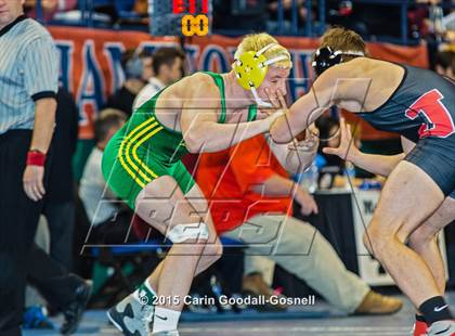 Thumbnail 1 in NCHSAA State 3A Wrestling Championships  photogallery.