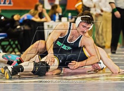 Thumbnail 3 in NCHSAA State 3A Wrestling Championships  photogallery.