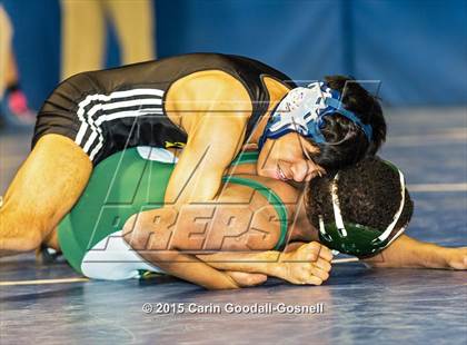 Thumbnail 3 in NCHSAA State 3A Wrestling Championships  photogallery.