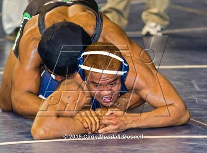 Thumbnail 3 in NCHSAA State 3A Wrestling Championships  photogallery.