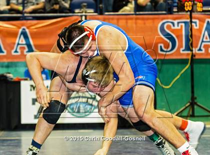 Thumbnail 3 in NCHSAA State 3A Wrestling Championships  photogallery.