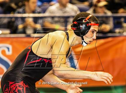 Thumbnail 2 in NCHSAA State 3A Wrestling Championships  photogallery.