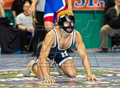 Thumbnail 2 in NCHSAA State 3A Wrestling Championships  photogallery.