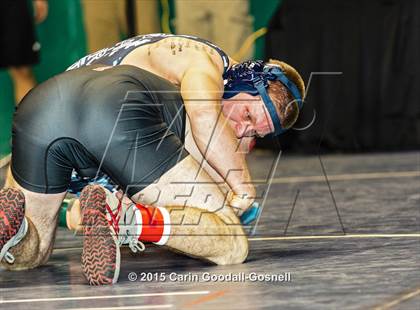 Thumbnail 3 in NCHSAA State 3A Wrestling Championships  photogallery.