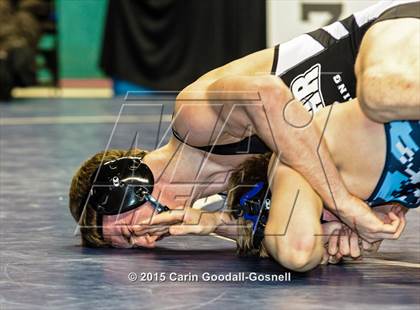 Thumbnail 1 in NCHSAA State 3A Wrestling Championships  photogallery.