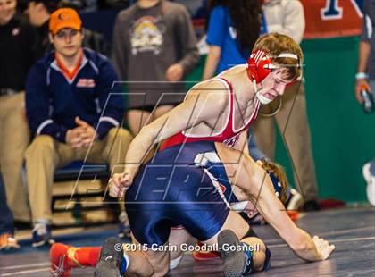 Thumbnail 3 in NCHSAA State 3A Wrestling Championships  photogallery.