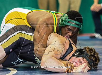 Thumbnail 2 in NCHSAA State 3A Wrestling Championships  photogallery.