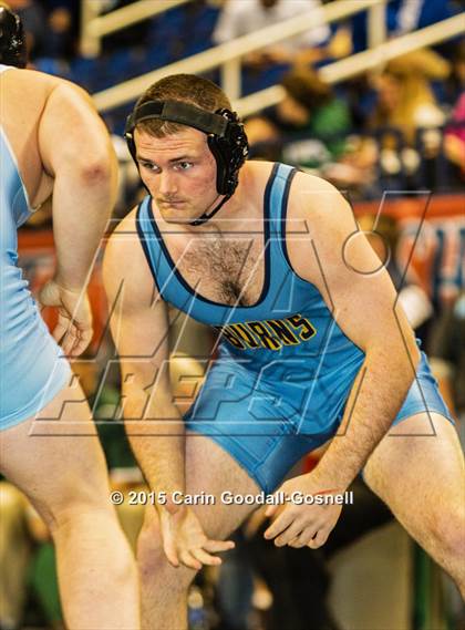 Thumbnail 1 in NCHSAA State 3A Wrestling Championships  photogallery.