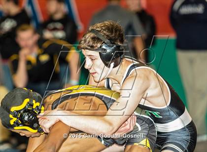 Thumbnail 1 in NCHSAA State 3A Wrestling Championships  photogallery.