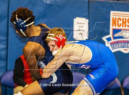 Thumbnail 2 in NCHSAA State 3A Wrestling Championships  photogallery.