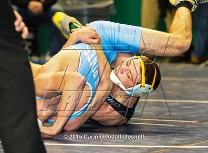 Thumbnail 2 in NCHSAA State 3A Wrestling Championships  photogallery.