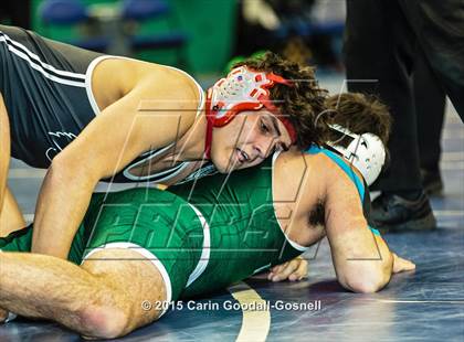 Thumbnail 3 in NCHSAA State 3A Wrestling Championships  photogallery.