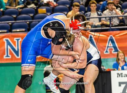 Thumbnail 2 in NCHSAA State 3A Wrestling Championships  photogallery.