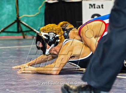 Thumbnail 3 in NCHSAA State 3A Wrestling Championships  photogallery.