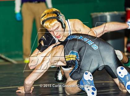 Thumbnail 3 in NCHSAA State 3A Wrestling Championships  photogallery.