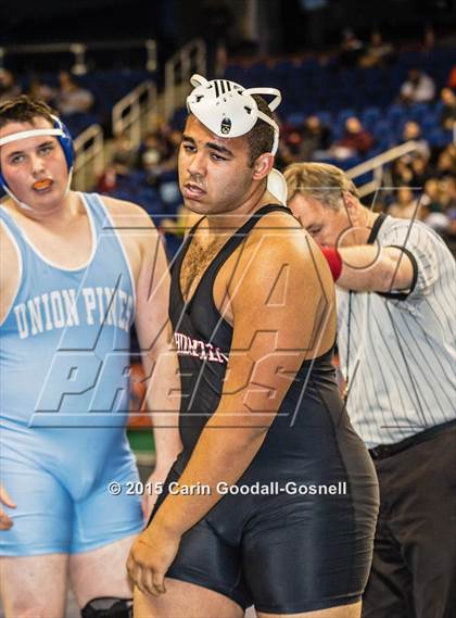 Thumbnail 3 in NCHSAA State 3A Wrestling Championships  photogallery.