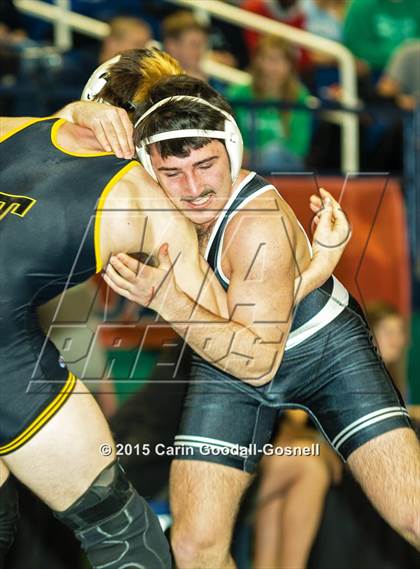 Thumbnail 1 in NCHSAA State 3A Wrestling Championships  photogallery.