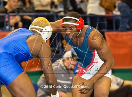 Thumbnail 1 in NCHSAA State 3A Wrestling Championships  photogallery.