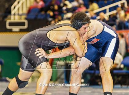 Thumbnail 2 in NCHSAA State 3A Wrestling Championships  photogallery.