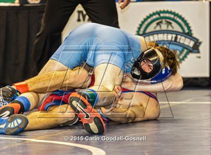 Thumbnail 2 in NCHSAA State 3A Wrestling Championships  photogallery.