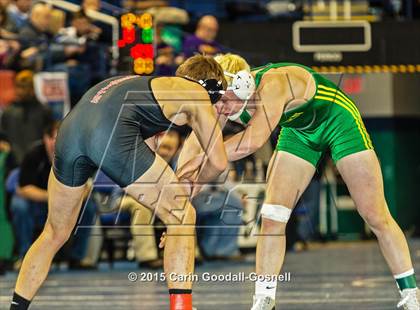 Thumbnail 2 in NCHSAA State 3A Wrestling Championships  photogallery.