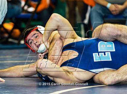 Thumbnail 1 in NCHSAA State 3A Wrestling Championships  photogallery.