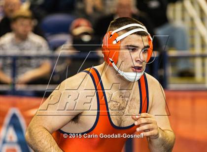 Thumbnail 3 in NCHSAA State 3A Wrestling Championships  photogallery.