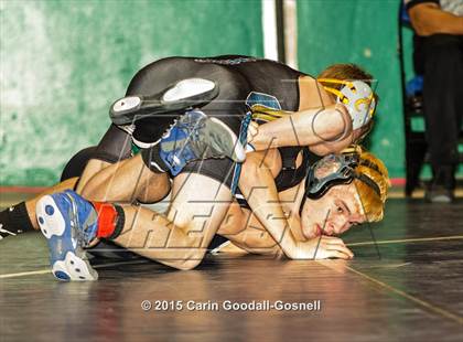 Thumbnail 2 in NCHSAA State 3A Wrestling Championships  photogallery.