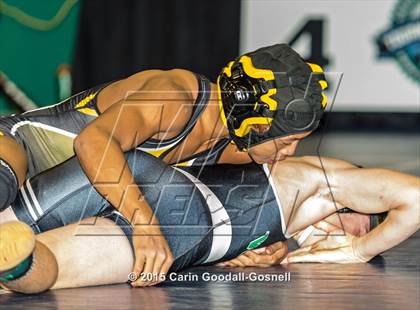 Thumbnail 2 in NCHSAA State 3A Wrestling Championships  photogallery.