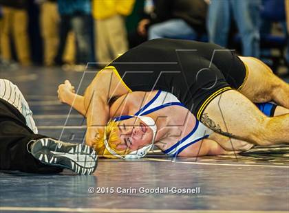 Thumbnail 3 in NCHSAA State 3A Wrestling Championships  photogallery.