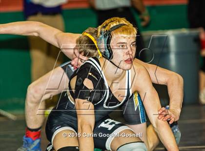 Thumbnail 1 in NCHSAA State 3A Wrestling Championships  photogallery.