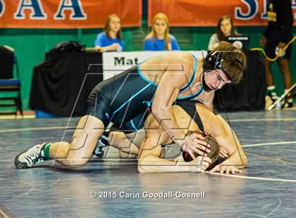 Thumbnail 3 in NCHSAA State 3A Wrestling Championships  photogallery.