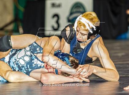 Thumbnail 3 in NCHSAA State 3A Wrestling Championships  photogallery.