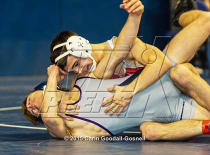 Thumbnail 1 in NCHSAA State 3A Wrestling Championships  photogallery.