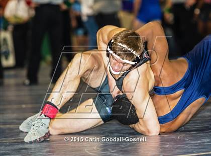 Thumbnail 2 in NCHSAA State 3A Wrestling Championships  photogallery.