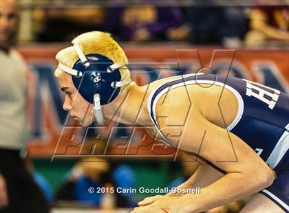 Thumbnail 3 in NCHSAA State 3A Wrestling Championships  photogallery.