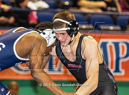 Thumbnail 2 in NCHSAA State 3A Wrestling Championships  photogallery.
