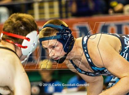 Thumbnail 1 in NCHSAA State 3A Wrestling Championships  photogallery.