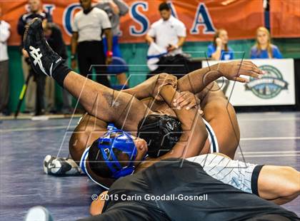 Thumbnail 2 in NCHSAA State 3A Wrestling Championships  photogallery.