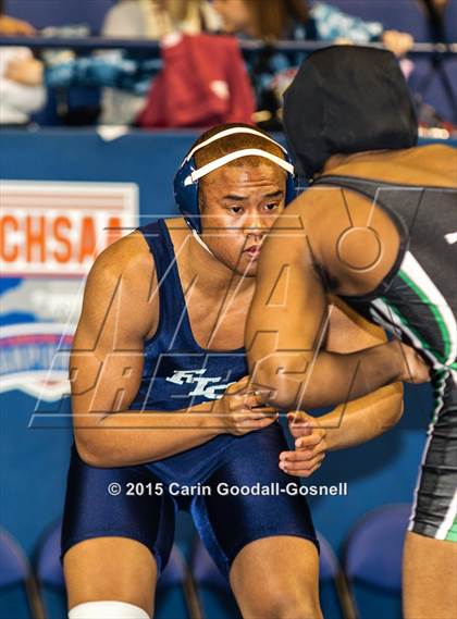 Thumbnail 2 in NCHSAA State 3A Wrestling Championships  photogallery.