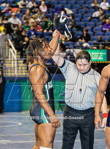 Thumbnail 3 in NCHSAA State 3A Wrestling Championships  photogallery.