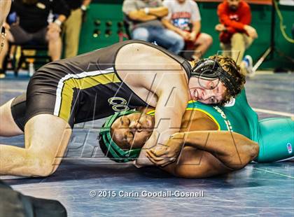 Thumbnail 2 in NCHSAA State 3A Wrestling Championships  photogallery.