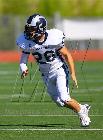 Thumbnail 2 in Fruitland vs. Casa Roble (Football for Families) photogallery.
